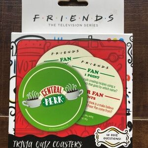 FRIENDS Trivia Quiz Coasters - New